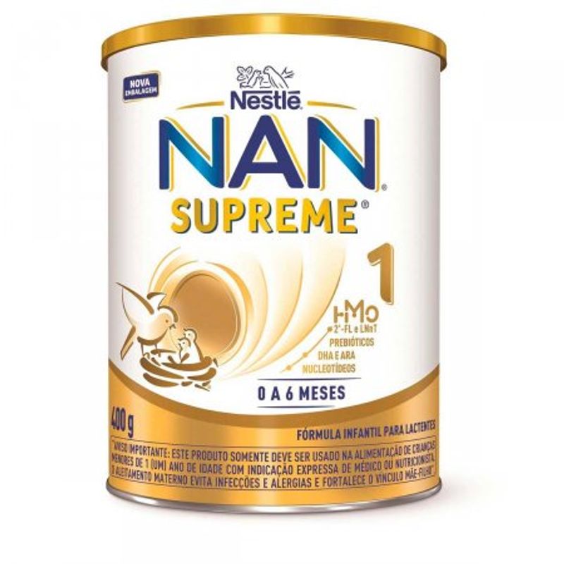Fórmula Infantil NAN Supreme 1 - 400g