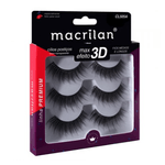 Cilios Posti Base Transparente com 3 Pares - CL505A