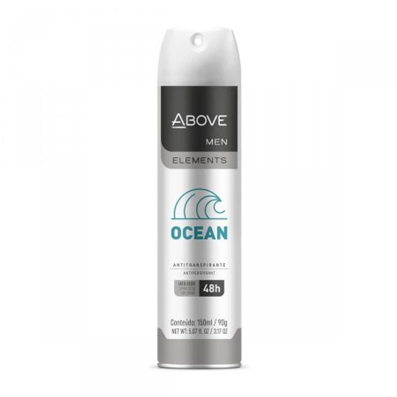 Desodorante Above Aerosol Men Ocean - 150ml