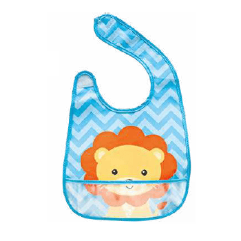 Babador Buba com Bolso Animal Fun - Leão