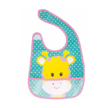 Babador Buba com Bolso - Girafa