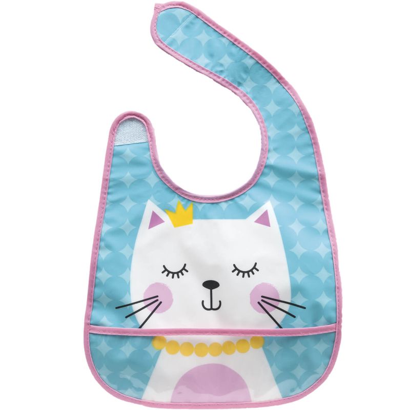 Babador Buba com Bolso - Gatinha