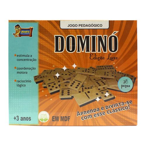Brinquedo Dominó Luxo - Uriarte