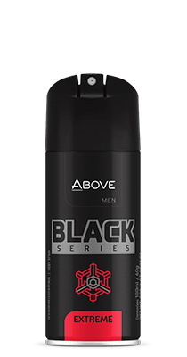 Desodorante Above Aerosol Men Black Extreme - 100ml