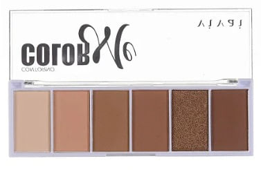 Paleta de Contorno Color Me - Vivai