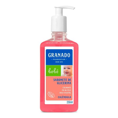 Sabonete Líquido Granado Glicerina Bebê Calêndula 250ml