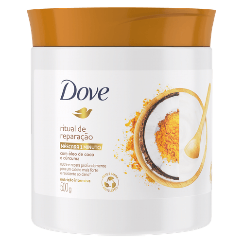 Máscara de Tratamento Dove Minuto Ritual Reparação 500g