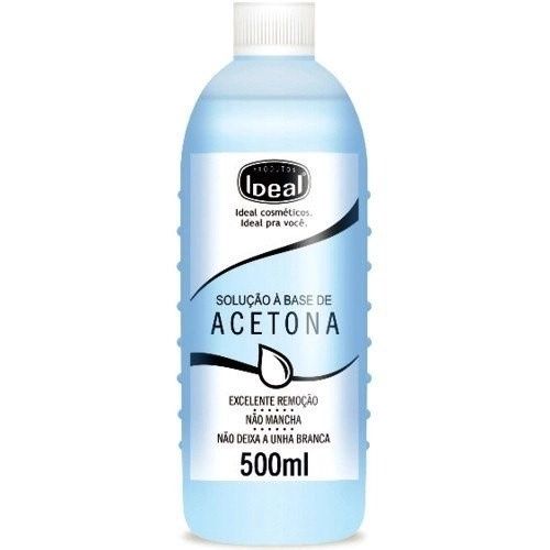 Removedor de Esmalte Á Base Acetona Ideal - 500ml