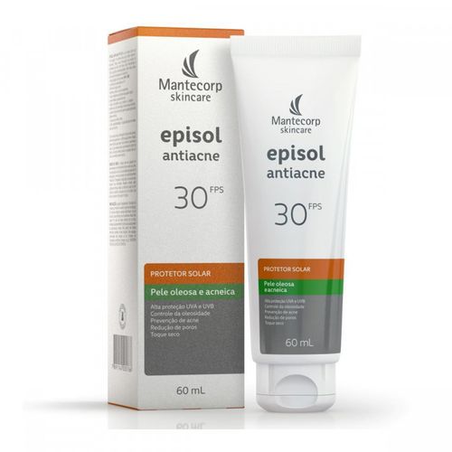 Protetor Solar Episol Antiacne FPS30 - 60ml