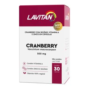 Lavitan Cranberry com 30 Cápsulas - Cimed