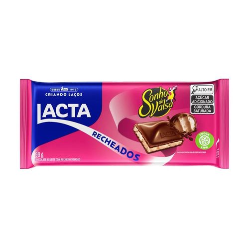 Chocolate Lacta Sonho de Valsa Recheado - 98g