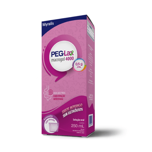 Peg-Lax 4000 Solução Oral 250ml - Myralis