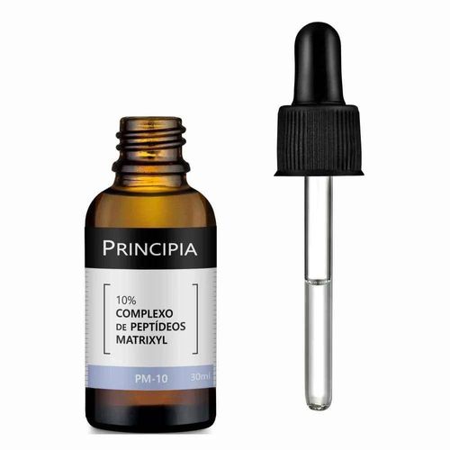 Sérum Principia PM10 10% Complexo De Peptídeos Matrixyl Tratamento Anti Rugas e Flacidez - 30ml