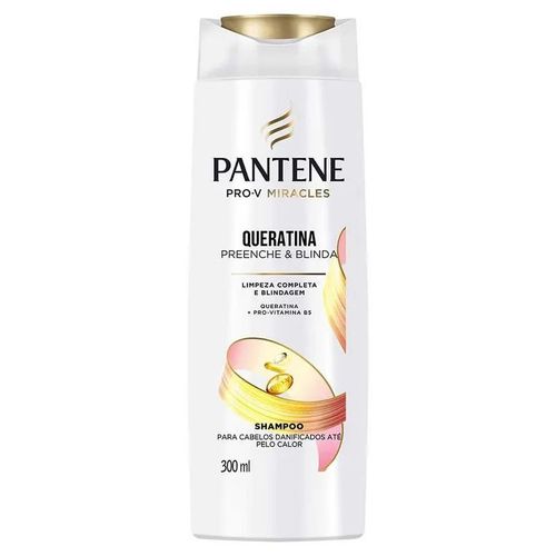 Shampoo Pantne Pro-v Miracles Queratina - 300ml