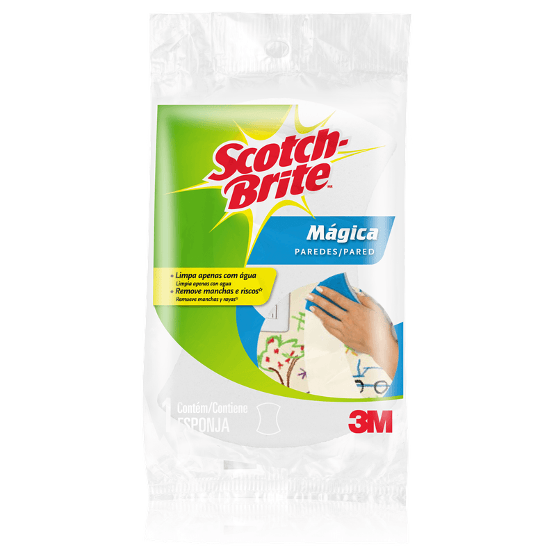 Esponja Scotch-Brite Mágica com 1 Unidade