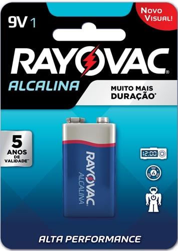 Bateria Alcalina 9V - Rayovac