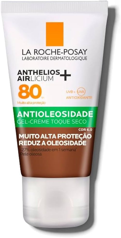 Protetor Solar Anthelios Airlicium Antioleosidade FPS80 Cor 6.0 - 40g