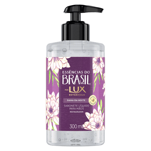 Sabonete Líquido para Mãos Lux Essencias Brasil Dama da Noite - 300ml