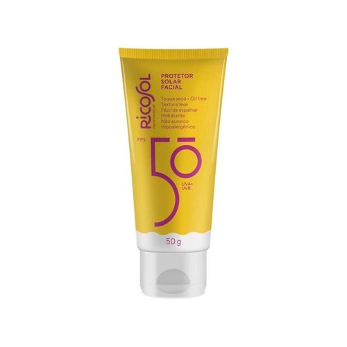 Protetor Solar Facial Ricosol Toque Seco FPS30 - 50g