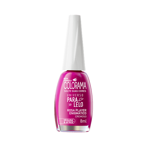 Esmalte Colorama Universo Paralelo Rosa Player Enigmático - 8ml