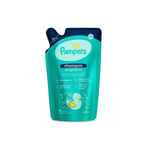 Shampoo Pampers Glicerina Refil - 350ml