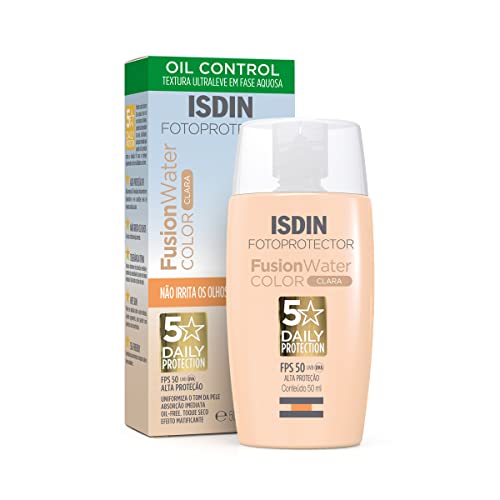 Protetor Solar Isdin Fusion Water Cor Clara FPS50 - 50ml