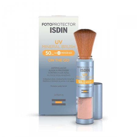 Protetor Solar Facial Isdin UV Mineral Brush FPS50 - 2g
