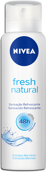 Desodorante Aerosol Nivea Fresh Natural - 150ml