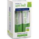 Kit Shampoo e Condicionador Cabelos Crespo Babosa - Probelle