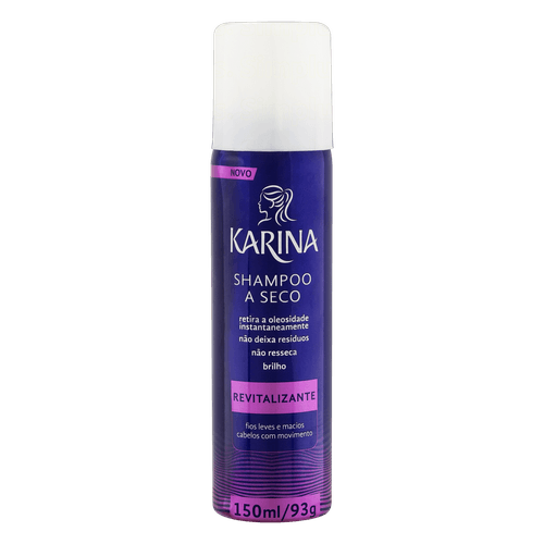 Shampoo Seco Karina Aerosol Revitalizante 150ml