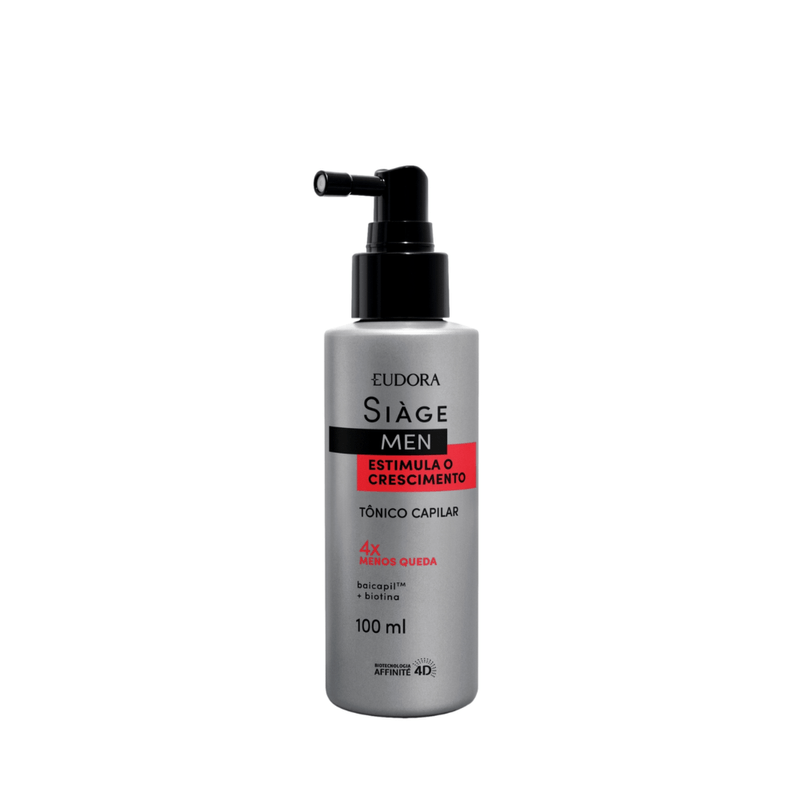 Tônico Capilar Siàge Men Estimula o Crescimento - 100ml