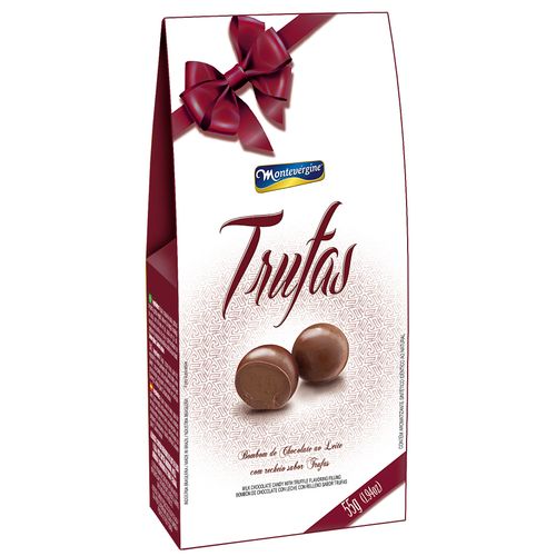 Caixa de Bombom com Recheio de Trufa 55g - Montevérgine