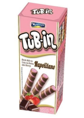 Tub-In com Recheio de Napolitano 48g