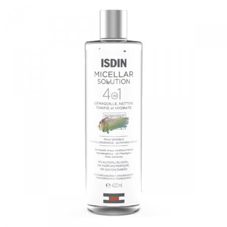 Água Micelar Isdin Micellar Solution 4 em 1 - 400ml