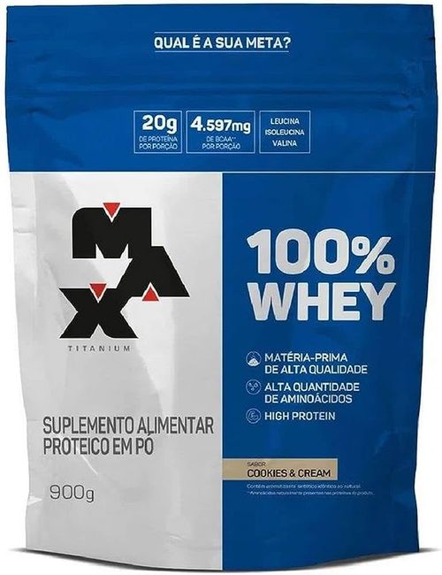 Whey 100% Protein Cookies & Cream 900g