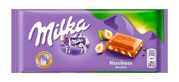 みるく CHOCOLATE MILKA CARAMEL 100G - KOREA MART