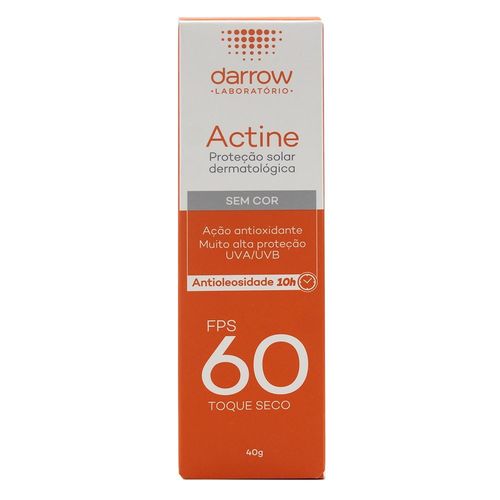 Protetor Solar Actine FPS 60 - 40g