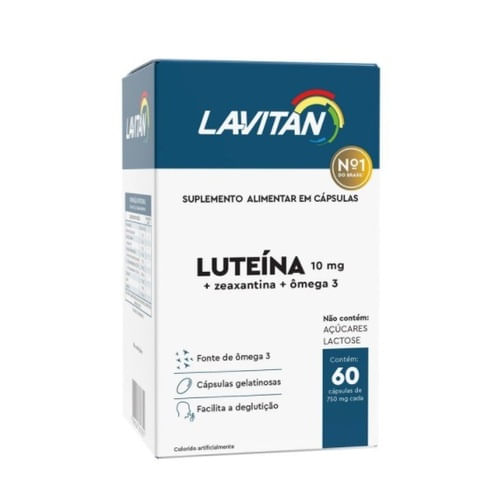 Lavitan Luteína com 60 Cápsulas - Cimed