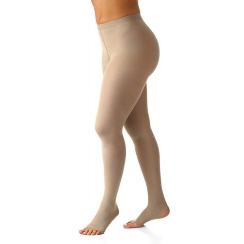 Sigvaris Meia Calça Basic Bege - Tamanho M2