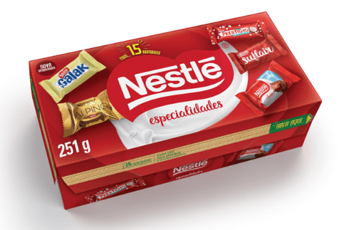 Caixa de Bombom Especialidades Nestle - 251g
