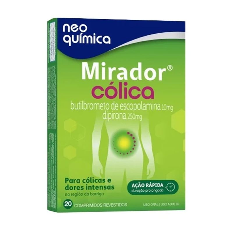 Mirador Cólica com 20 Comprimidos - Neo Química