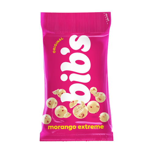 Chocolate Bib's Morango Extreme - 40g