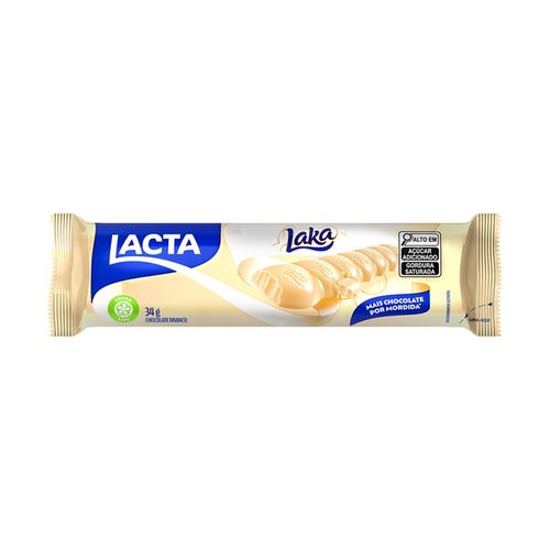 Chocolate Branco Lacta Laka - 34g