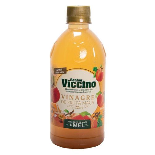 Vinagre de Fruta Composto Senhor Viccino - Maçã e Mel