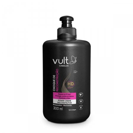Creme Vult para Pentear  Choque Reconstrução - 300ml