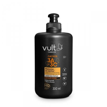 Creme Vult para Pentear Definição Intensa Cachos - 300ml