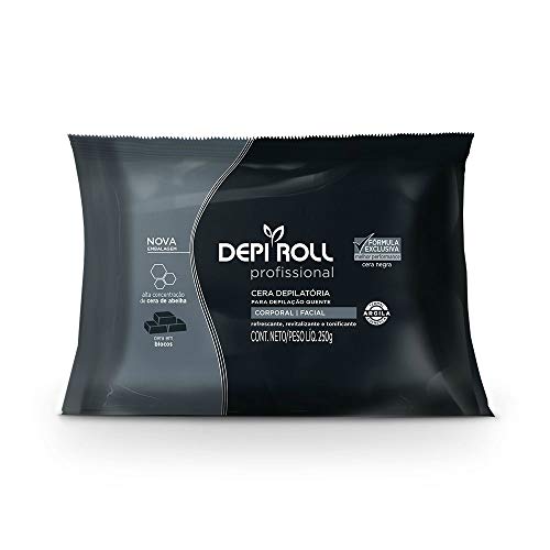 Cera Depilatória Quente Negra Depiroll - 250g