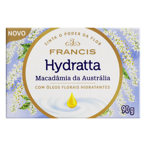Sabonete Francis Hydratta Nutri Cream Leite e Vegetal - 85g