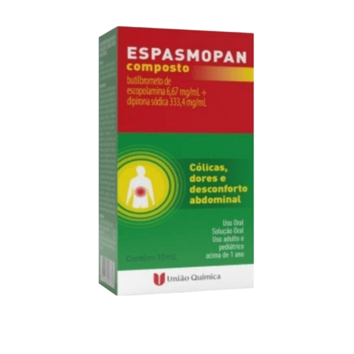 Espasmopan Composto com 20 Comprimidos - União Química
