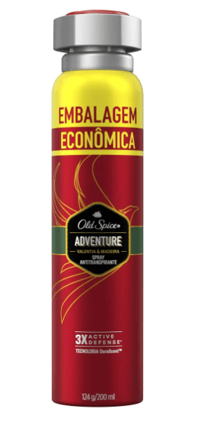 Desodorante Spray Antitranspirante Old Spice Adventure - 200ml